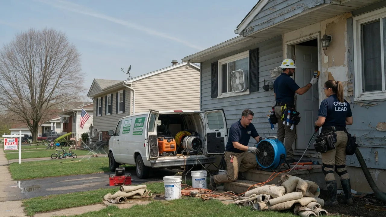 Flood Cleanup in Gibson Island, MD near me