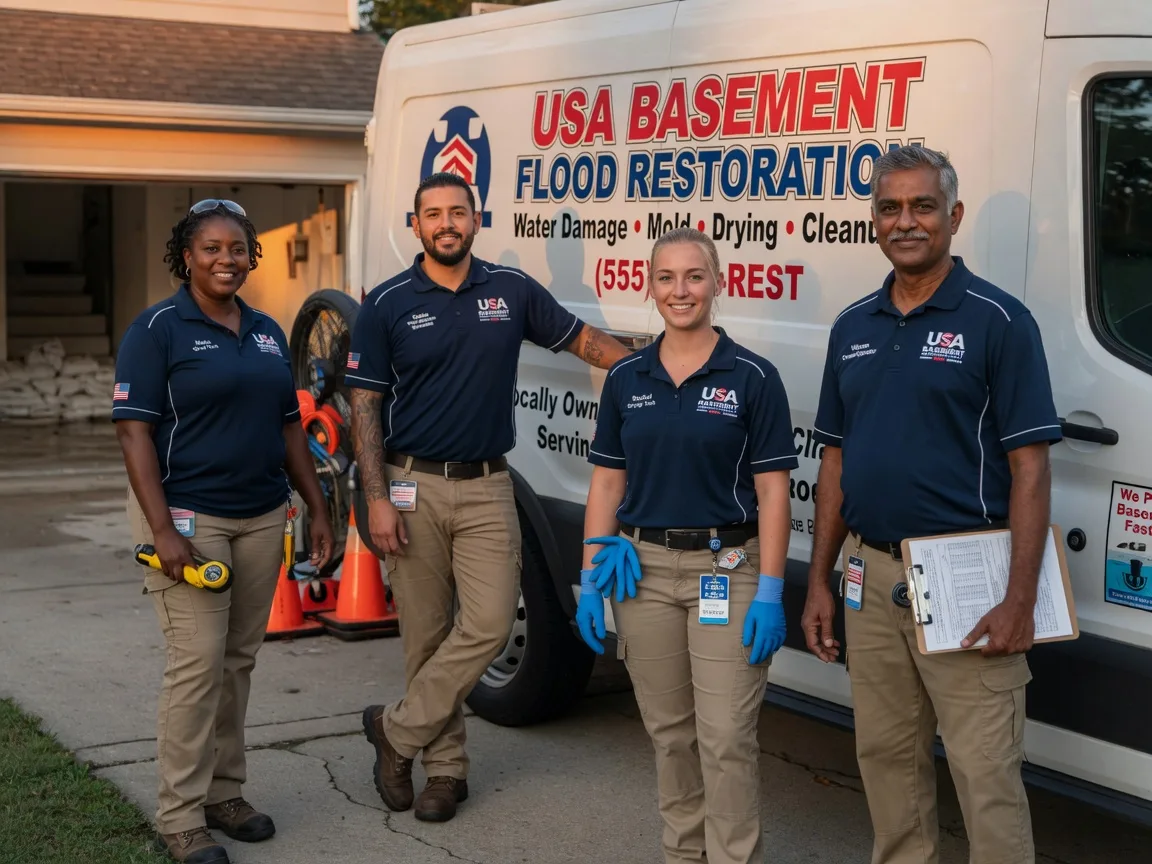 Basement Flood Cleanup company in Gibson Island, MD